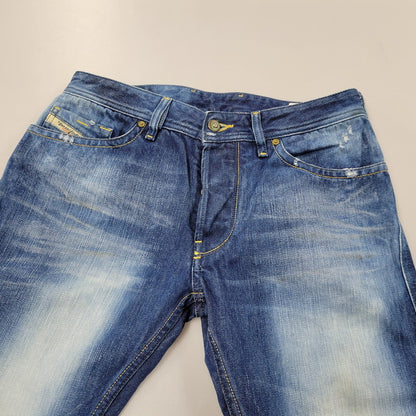 【中古品】【メンズ】 RUKY FLARE DENIM PANTS フレア デニムパンツ ジーンズ ボトムス 152-260314-as-21-izu サイズ：30×30 カラー：インディゴ 万代Net店