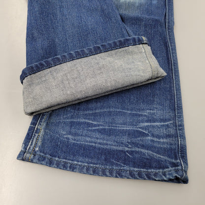 【中古品】【メンズ】 RUKY FLARE DENIM PANTS フレア デニムパンツ ジーンズ ボトムス 152-260314-as-21-izu サイズ：30×30 カラー：インディゴ 万代Net店