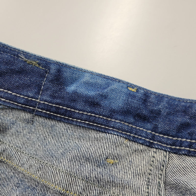 【中古品】【メンズ】 RUKY FLARE DENIM PANTS フレア デニムパンツ ジーンズ ボトムス 152-260314-as-21-izu サイズ：30×30 カラー：インディゴ 万代Net店