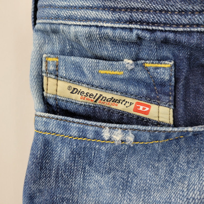 【中古品】【メンズ】 RUKY FLARE DENIM PANTS フレア デニムパンツ ジーンズ ボトムス 152-260314-as-21-izu サイズ：30×30 カラー：インディゴ 万代Net店