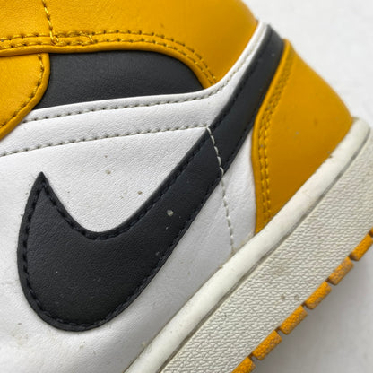 【中古品】【メンズ】 AIR JORDAN 1 MID 554724-701 エア ジョーダン 1 ミッド スニーカー シューズ 靴 160-260313-ay-11-izu サイズ：27cm カラー：TAXI/BLACK-WHITE 万代Net店