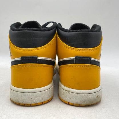 【中古品】【メンズ】 AIR JORDAN 1 MID 554724-701 エア ジョーダン 1 ミッド スニーカー シューズ 靴 160-260313-ay-11-izu サイズ：27cm カラー：TAXI/BLACK-WHITE 万代Net店