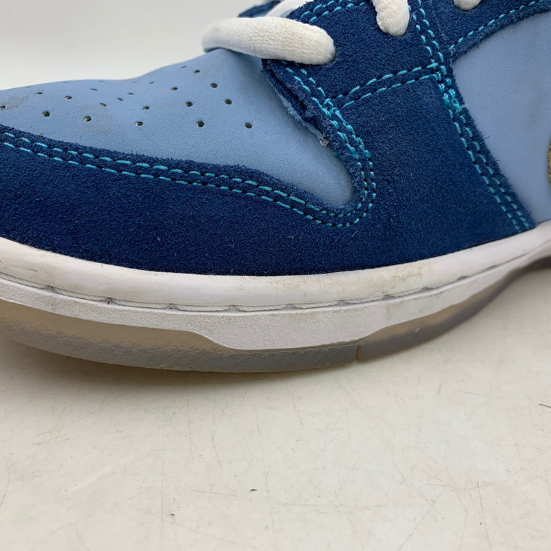 【中古品】【メンズ】 NIKE × WHY SO SAD? ナイキ×ワイソーサッド DX5549-400 SB DUNK LOW エスビー ダンク ロー スニーカー シューズ 靴 160-260309-cs-04-izu サイズ：27cm カラー：COASTAL BLUE/COASTAL BLUE 万代Net店