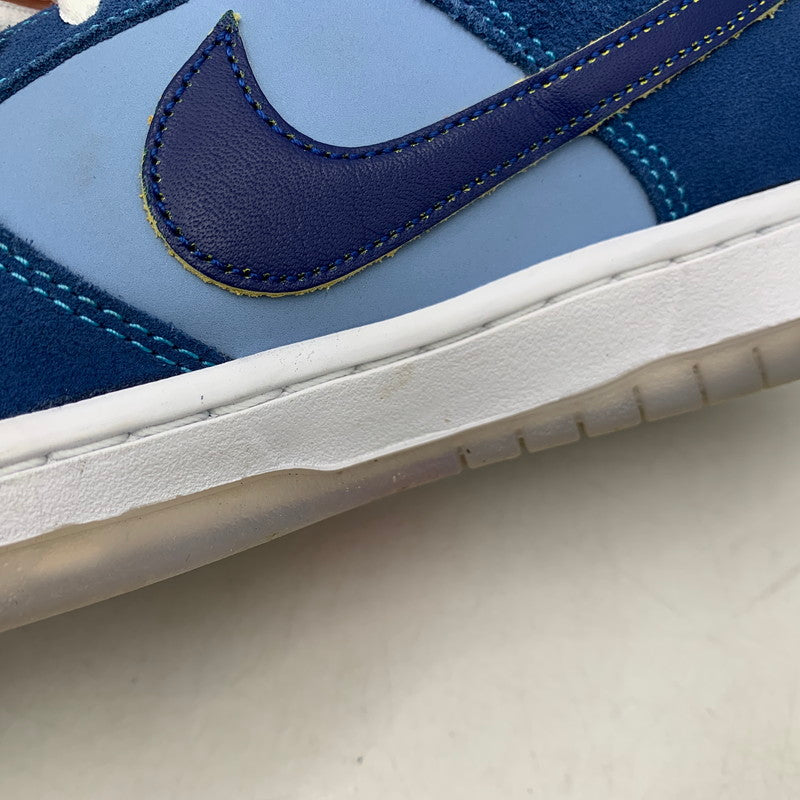 【中古品】【メンズ】 NIKE × WHY SO SAD? ナイキ×ワイソーサッド DX5549-400 SB DUNK LOW エスビー ダンク ロー スニーカー シューズ 靴 160-260309-cs-04-izu サイズ：27cm カラー：COASTAL BLUE/COASTAL BLUE 万代Net店
