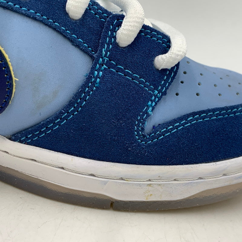 【中古品】【メンズ】 NIKE × WHY SO SAD? ナイキ×ワイソーサッド DX5549-400 SB DUNK LOW エスビー ダンク ロー スニーカー シューズ 靴 160-260309-cs-04-izu サイズ：27cm カラー：COASTAL BLUE/COASTAL BLUE 万代Net店
