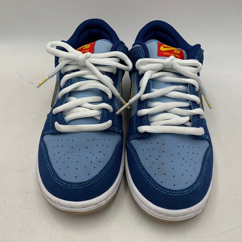 【中古品】【メンズ】 NIKE × WHY SO SAD? ナイキ×ワイソーサッド DX5549-400 SB DUNK LOW エスビー ダンク ロー スニーカー シューズ 靴 160-260309-cs-04-izu サイズ：27cm カラー：COASTAL BLUE/COASTAL BLUE 万代Net店
