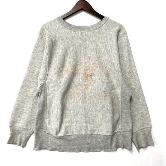 【中古品】【メンズ】 トリコタグ前期 COLORADO COUGARS REVERSE WEAVE SWEATSHIRT コロラド クーガーズ リバースウィーブ スウェットシャツ トレーナー 長袖 トップス 146-260309-kh-07-izu サイズ：M カラー：グレー 万代Net店
