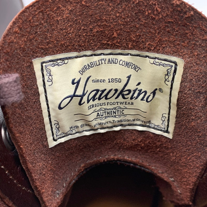 【中古品】【メンズ/レディース】 HAWKINS ホーキンス HL40071 6INCH PLAIN BOOTS 6インチ プレーン ブーツ シューズ 靴 164-260309-cs-01-izu サイズ：25.5cm 万代Net店