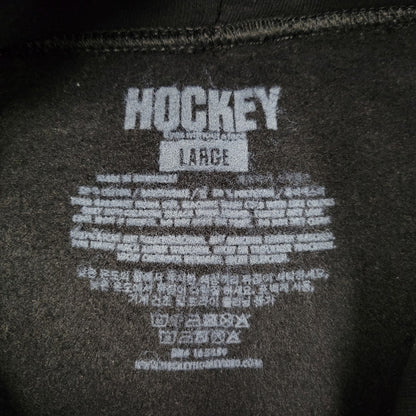 【中古品】【メンズ】 HOCKEY ホッケー BACK CRACK HOODIE フーディー パーカー 長袖 トップス 142-260314-as-18-izu サイズ：L カラー：ブラック 万代Net店