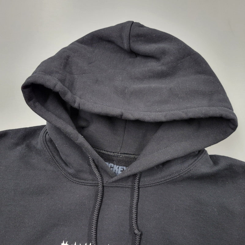 【中古品】【メンズ】 HOCKEY ホッケー BACK CRACK HOODIE フーディー パーカー 長袖 トップス 142-260314-as-18-izu サイズ：L カラー：ブラック 万代Net店