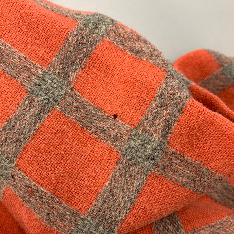 【現状渡し品】【メンズ】 GRODINS OF CALIFORNIA OPEN COLLAR CHECK LS SHIRT オープンカラー チェック ロングスリーブ シャツ 長袖 146-260310-as-08-izu サイズ：M カラー：レッド系 万代Net店