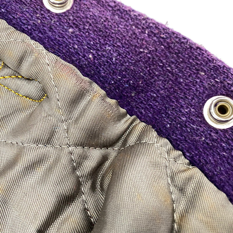【現状渡し品】【メンズ】 FITT BROS フィットブロス SOUTH SHORE AWARD JACKET サウスショア アワード ジャケット アウター 146-260309-kh-10-izu カラー：パープル×イエロー 万代Net店