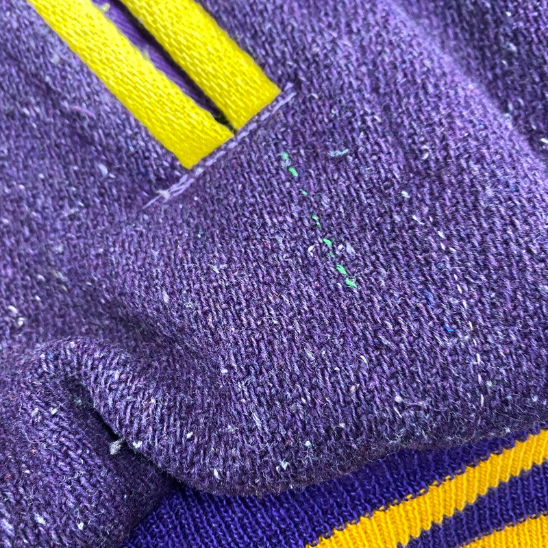 【現状渡し品】【メンズ】 FITT BROS フィットブロス SOUTH SHORE AWARD JACKET サウスショア アワード ジャケット アウター 146-260309-kh-10-izu カラー：パープル×イエロー 万代Net店