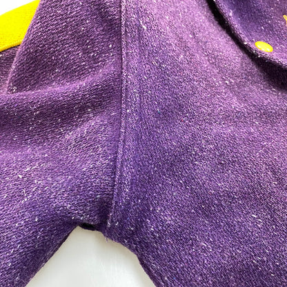 【現状渡し品】【メンズ】 FITT BROS フィットブロス SOUTH SHORE AWARD JACKET サウスショア アワード ジャケット アウター 146-260309-kh-10-izu カラー：パープル×イエロー 万代Net店
