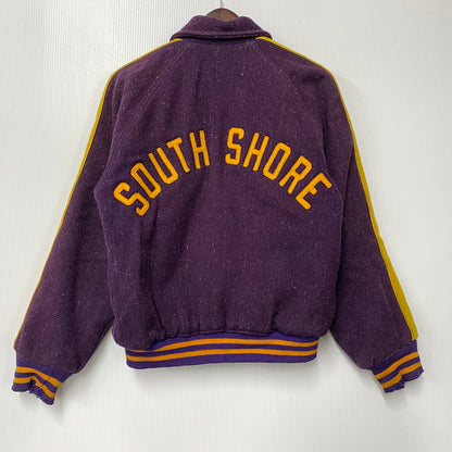 【現状渡し品】【メンズ】 FITT BROS フィットブロス SOUTH SHORE AWARD JACKET サウスショア アワード ジャケット アウター 146-260309-kh-10-izu カラー：パープル×イエロー 万代Net店