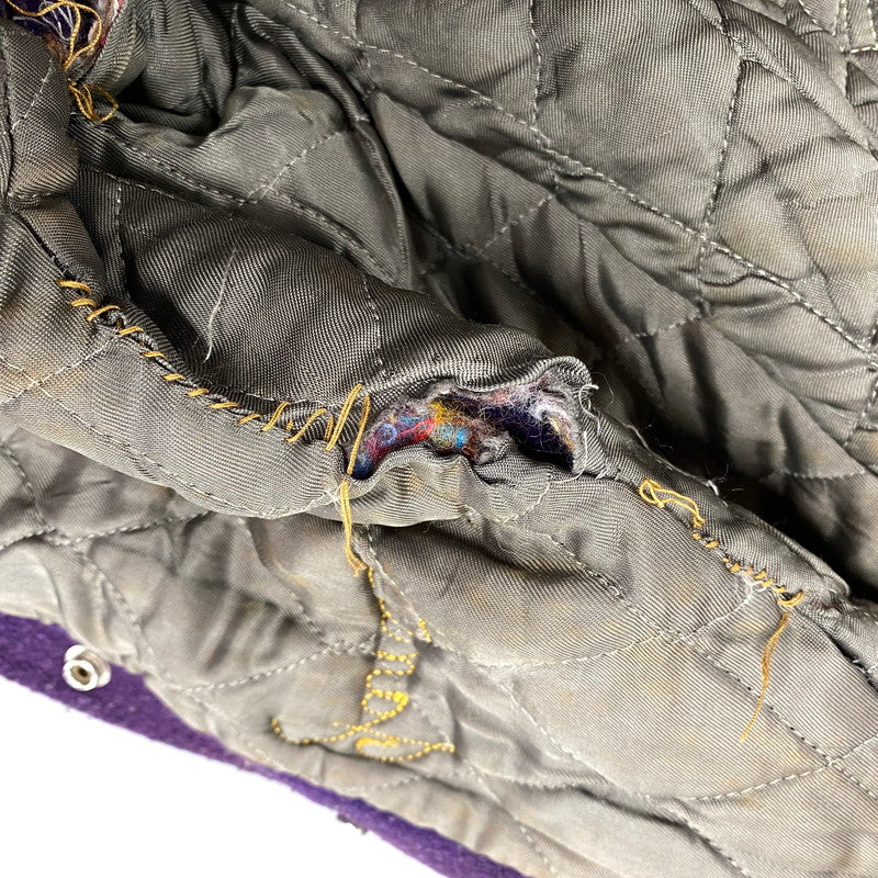 【現状渡し品】【メンズ】 FITT BROS フィットブロス SOUTH SHORE AWARD JACKET サウスショア アワード ジャケット アウター 146-260309-kh-10-izu カラー：パープル×イエロー 万代Net店