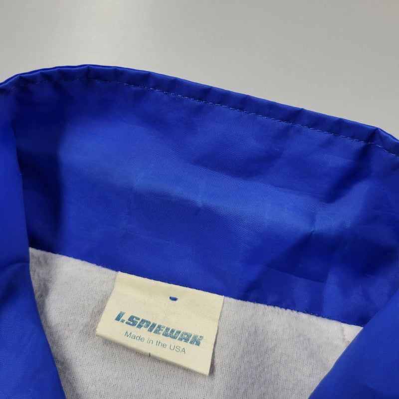 【中古品】【メンズ】 I.SPIEWAK スピワック COACH JACKET コーチジャケット USA製 アウター 146-260314-as-23-izu サイズ：L カラー：ブルー 万代Net店