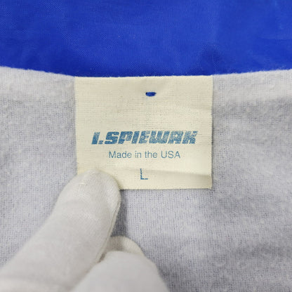 【中古品】【メンズ】 I.SPIEWAK スピワック COACH JACKET コーチジャケット USA製 アウター 146-260314-as-23-izu サイズ：L カラー：ブルー 万代Net店