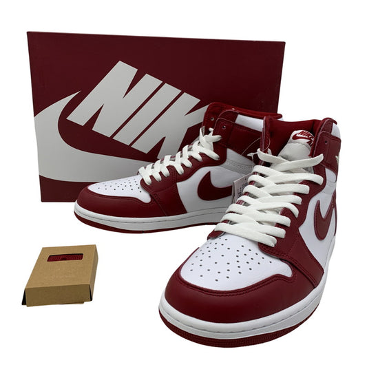 【中古美品】【メンズ】 DZ5485-160 AIR JORDAN 1 RETRO HIGH OG エアジョーダン ワン レトロ ハイ オージー スニーカー シューズ 靴 160-260309-cs-06-izu サイズ：28cm カラー：WHITE/TEAM RED 万代Net店