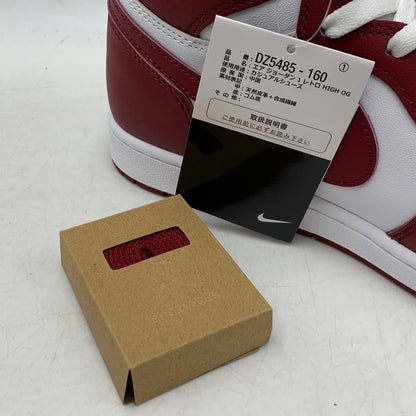 【中古美品】【メンズ】 DZ5485-160 AIR JORDAN 1 RETRO HIGH OG エアジョーダン ワン レトロ ハイ オージー スニーカー シューズ 靴 160-260309-cs-06-izu サイズ：28cm カラー：WHITE/TEAM RED 万代Net店