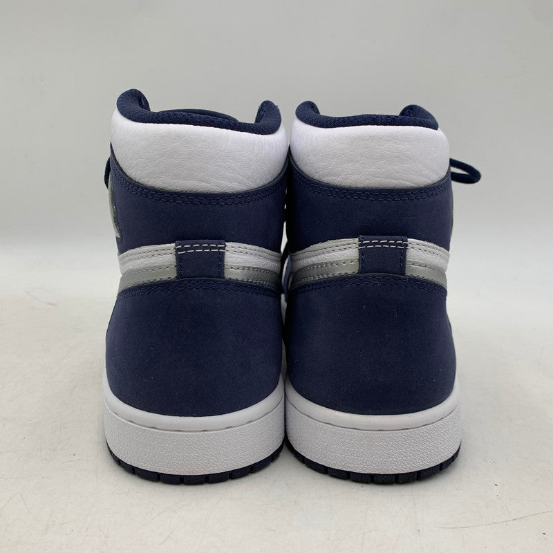 【中古品】【メンズ】 DC1788-100 AIR JORDAN 1 HIGH OG CO.JP エア ジョーダン ワン ハイ オージー コンセプト ジャパン (2020) (STANDARD BOX) スニーカー 靴 160-260309-cs-05-izu サイズ：27.5cm カラー：WHITE/METALLIC SILVER 万代Net店