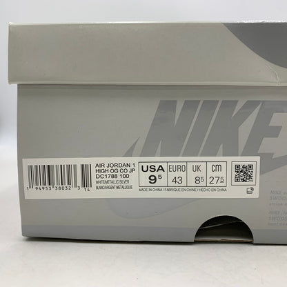 【中古品】【メンズ】 DC1788-100 AIR JORDAN 1 HIGH OG CO.JP エア ジョーダン ワン ハイ オージー コンセプト ジャパン (2020) (STANDARD BOX) スニーカー 靴 160-260309-cs-05-izu サイズ：27.5cm カラー：WHITE/METALLIC SILVER 万代Net店