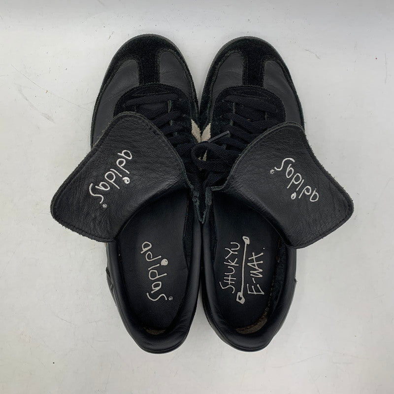 【現状渡し品】【メンズ】 ADIDAS × SHUKYU × E-WAX アディダス × シュウキュウ × イーワックス HP6695 HANDBALL SPEZIAL ハンドボール スペツィアル スニーカー シューズ 靴 161-260309-cs-08-izu サイズ：28cm カラー：ブラック 万代Net店