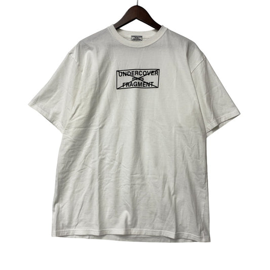 【中古美品】【メンズ】 × FRAGMENT DESIGN フラグメントデザイン UC2E9819 PRINT SS TEE プリント ショートスリーブ Tシャツ 半袖 140-260309-kh-01-izu サイズ：3 カラー：ホワイト 万代Net店