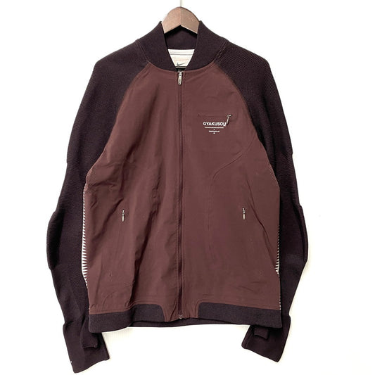 【中古品】【メンズ】 842780-210 WARM-UP JACKET ウォームアップ ジャケット アウター 140-260309-kh-05-izu サイズ：L カラー：バーガンディー系 万代Net店
