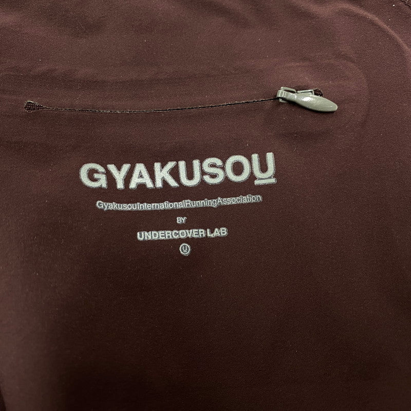 【中古品】【メンズ】 842780-210 WARM-UP JACKET ウォームアップ ジャケット アウター 140-260309-kh-05-izu サイズ：L カラー：バーガンディー系 万代Net店