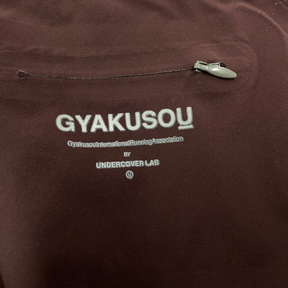 【中古品】【メンズ】 842780-210 WARM-UP JACKET ウォームアップ ジャケット アウター 140-260309-kh-05-izu サイズ：L カラー：バーガンディー系 万代Net店