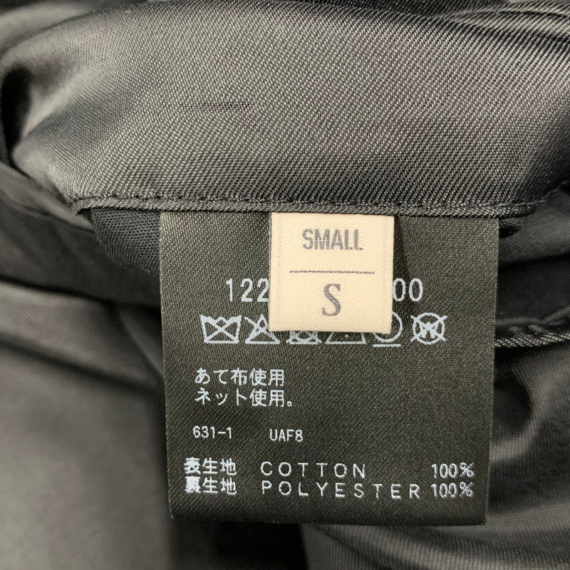 【中古品】【メンズ】 BEAUTY&YOUTH UNITED ARROWS ビューティアンドユースユナイテッドアローズ AIRY COTTON BAL COLLAR COAT 1225-6-000000 エアリーコットン バルカラーコート 147-260310-as-10-izu サイズ：S カラー：ブラック 万代Net店