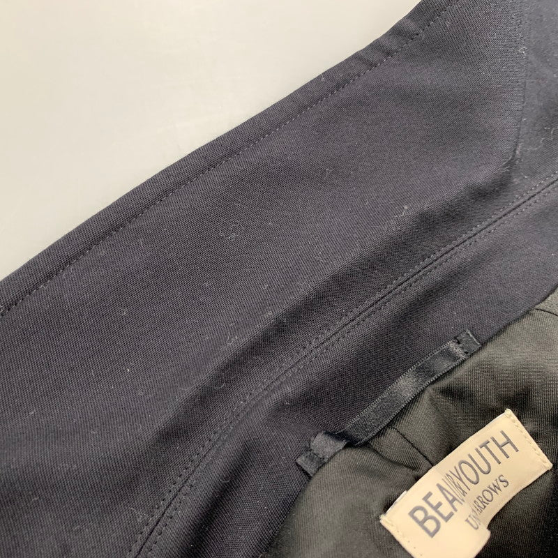 【中古品】【メンズ】 BEAUTY&YOUTH UNITED ARROWS ビューティアンドユースユナイテッドアローズ AIRY COTTON BAL COLLAR COAT 1225-6-000000 エアリーコットン バルカラーコート 147-260310-as-10-izu サイズ：S カラー：ブラック 万代Net店