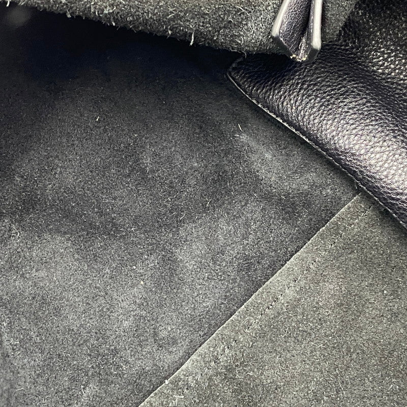 【中古品】【メンズ/レディース】 TOPKAPI TREASURE トプカピトレジャー LEATHER HANDBAG レザーハンドバッグ カバン 188-260318-tt-01-izu カラー：ブラック 万代Net店