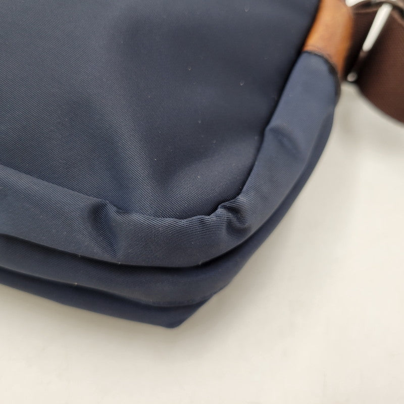 【中古品】【メンズ/レディース】 PORTER ポーター VOICE SHOULDER BAG ヴォイス ショルダーバッグ カバン 鞄 188-260310-as-12-izu カラー：ネイビー 万代Net店