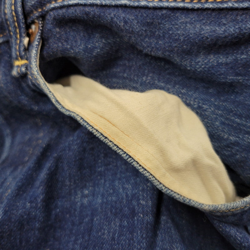 【中古品】【メンズ】 DUBBLE WORKS ダブルワークス 6601XX USED WASH STRAIGHT DENIM PANTS ユーズド ウォッシュ ストレート デニム パンツ ボトムス 156-260315-kh-18-izu サイズ：31×34 カラー：インディゴ 万代Net店