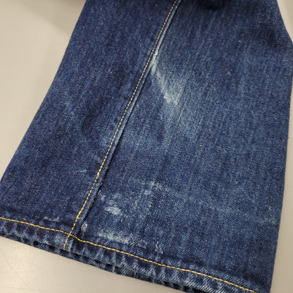 【中古品】【メンズ】 DUBBLE WORKS ダブルワークス 6601XX USED WASH STRAIGHT DENIM PANTS ユーズド ウォッシュ ストレート デニム パンツ ボトムス 156-260315-kh-18-izu サイズ：31×34 カラー：インディゴ 万代Net店