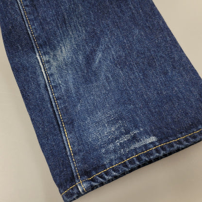 【中古品】【メンズ】 DUBBLE WORKS ダブルワークス 6601XX USED WASH STRAIGHT DENIM PANTS ユーズド ウォッシュ ストレート デニム パンツ ボトムス 156-260315-kh-18-izu サイズ：31×34 カラー：インディゴ 万代Net店