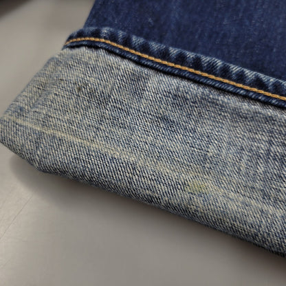 【中古品】【メンズ】 DUBBLE WORKS ダブルワークス 6601XX USED WASH STRAIGHT DENIM PANTS ユーズド ウォッシュ ストレート デニム パンツ ボトムス 156-260315-kh-18-izu サイズ：31×34 カラー：インディゴ 万代Net店