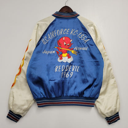 【中古品】【メンズ】 HUMBER ハンバー SOUVENIR JACKET RED DEVIL スーベニア ジャケット レッド デビル アウター 146-260315-kh-21-izu カラー：ブルー 万代Net店