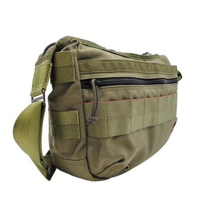 【中古品】【メンズ/レディース】 BRIEFING ブリーフィング × TOMORROWLAND トゥモローランド WIDE DAY TRIPPER ワイドデイトリッパー USA製 ショルダーバッグ カバン 鞄 188-260310-as-13-izu カラー：カーキ 万代Net店