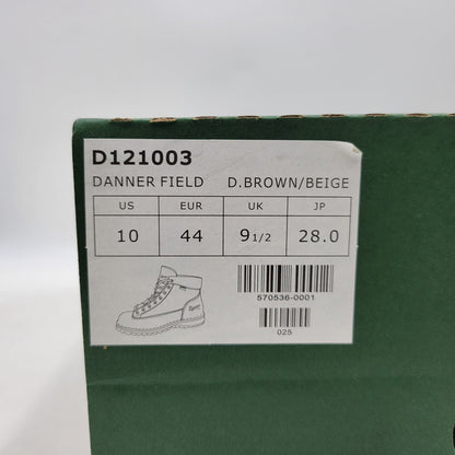 【中古美品】【メンズ】 Danner ダナー DANNER FIELD D121003 ダナーフィールド ブーツ シューズ 靴 164-260310-as-17-izu サイズ：28cm カラー：D.BROWN/BEIGE 万代Net店
