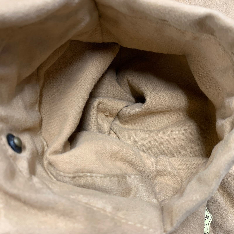 【中古品】【メンズ】 KARL KANI カールカナイ FAKE SUEDE MA-1 FLIGHT JACKET 193K1603 フェイクスウェード フライトジャケット 142-260310-as-09-izu サイズ：XXL カラー：ブラウン 万代Net店