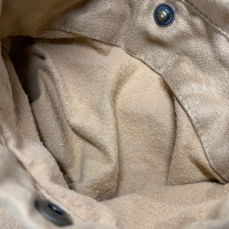 【中古品】【メンズ】 KARL KANI カールカナイ FAKE SUEDE MA-1 FLIGHT JACKET 193K1603 フェイクスウェード フライトジャケット 142-260310-as-09-izu サイズ：XXL カラー：ブラウン 万代Net店