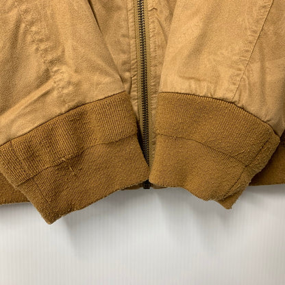 【中古品】【メンズ】 KARL KANI カールカナイ FAKE SUEDE MA-1 FLIGHT JACKET 193K1603 フェイクスウェード フライトジャケット 142-260310-as-09-izu サイズ：XXL カラー：ブラウン 万代Net店