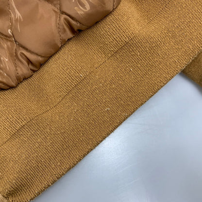 【中古品】【メンズ】 KARL KANI カールカナイ FAKE SUEDE MA-1 FLIGHT JACKET 193K1603 フェイクスウェード フライトジャケット 142-260310-as-09-izu サイズ：XXL カラー：ブラウン 万代Net店