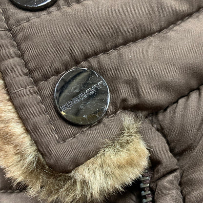 【中古品】【メンズ】 Sean John ショーンジョン REVERSIBLE BOA VEST SJXE7000 リバーシブル ボア ベスト 142-260310-as-11-izu サイズ：XL カラー：ブラウン 万代Net店