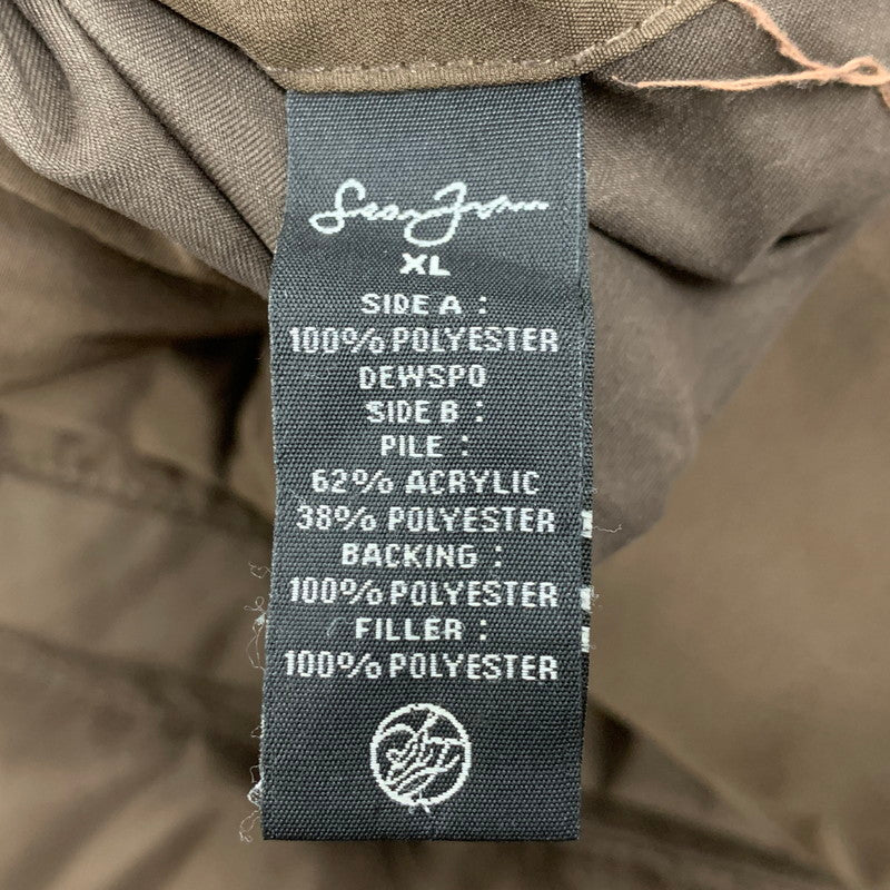 【中古品】【メンズ】 Sean John ショーンジョン REVERSIBLE BOA VEST SJXE7000 リバーシブル ボア ベスト 142-260310-as-11-izu サイズ：XL カラー：ブラウン 万代Net店