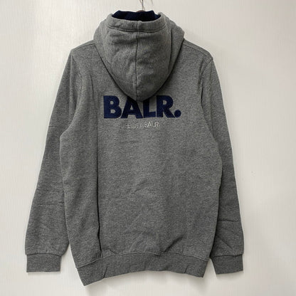 【中古品】【メンズ】 BALR. ボーラー EMBROIDERED LOAB HOODIE フーディー パーカー 長袖 トップス 142-260316-as-02-izu サイズ：S カラー：グレー 万代Net店