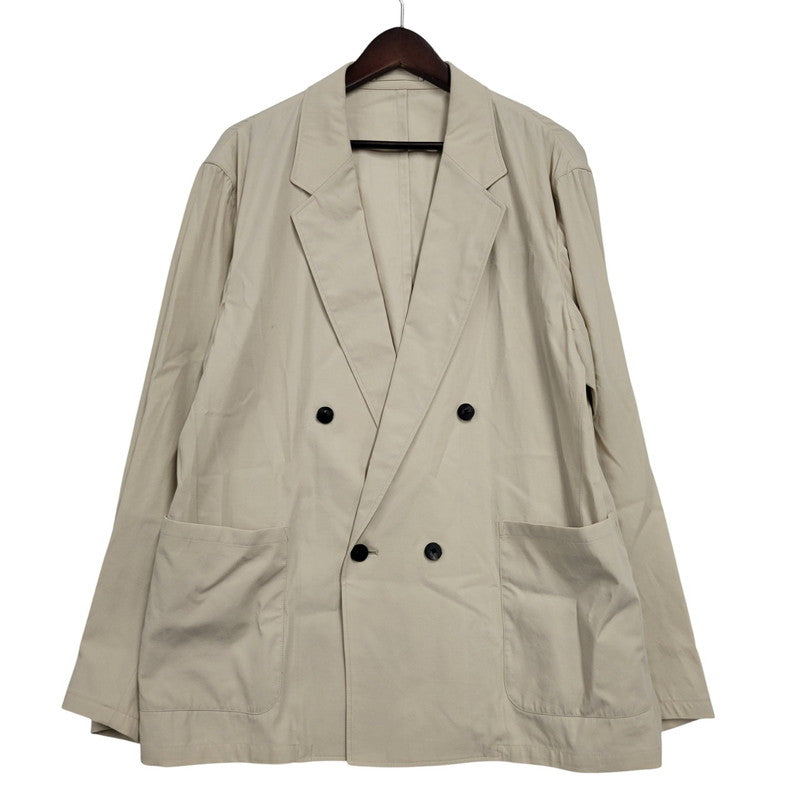 【中古品】【メンズ】 UNITED ARROWS ユナイテッドアローズ 1121-128-5611 ギャバジン ボイル 4B テーラードジャケット アウター 147-260315-kh-20-izu サイズ：L カラー：ベージュ 万代Net店